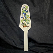 Villeroy & Boch Cake Pie Server Luxembourg Botanica Blueberries Porcelain NO BOX picture