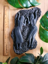 Vintage CoCo Joe's Lava Rock TIKI BAR Wall Hanging 