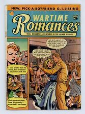 Wartime Romances #10 PR 0.5 1952 picture
