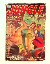 Jungle Stories Pulp 2nd Series Dec 1952 Vol. 5 #7 VG picture
