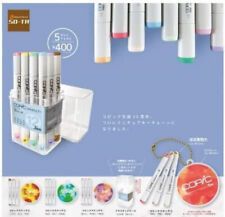 Copic Miniature Keychain All 5 Types Set Full Comp clatter capsule toy 676 Japan picture
