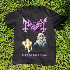 Retro Mayhem x Berserk vintage Band Tee Unisex Short Sleeve Shirt S-5XL A147 picture