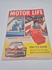 Vintage Motor Life Magazine June 1957 Custom Interiors Road Test Review picture