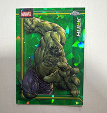 Topps 2026 Topps Chrome Sapphire Marvel Hulk #050 COLOR MATCH 86/99 picture