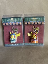 Pokémon Korea Traditional Hanbok Pikachu Keyring Set Limited Edition NEW picture