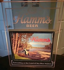 VTG Hamms Beer Lighted Sign 