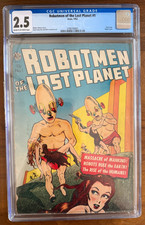 Robotmen of the Lost Planet #1 - CGC 2.5 (Avon, 1952) - First and Only Issue picture
