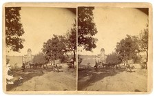 NORTH CAROLINA STEREOVIEW - Asheville - Up Patton Avenue - WT Robertson 1880s picture