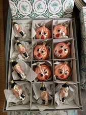 RARE  Pre 2001 Old World Christmas /Inge Glass German Halloween Ornaments picture