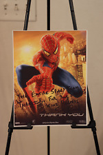 Spider-Man Promo Pic  Sam Rami Autograph (Spidey Team Thanks You) picture