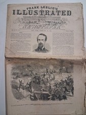 1863 FRANK LESLIE'S ILLUSTRATED NEWSPAPER Civil War Feb 14 picture