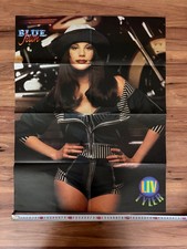 Backstreet Boys Liv Tyler Double Sided Blue Jean Poster Rare Turkey Vintage picture