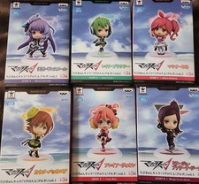 Macross Delta Chibi Kyun Figure Complete 6 Set Toy Collectible Authentic picture