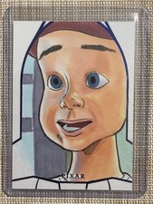 2025 Topps 30 Years Of Toy Story ANDY ARTIST SKETCH 1/1 Tom Amici Pixar picture