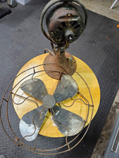 GE Vintage 42x548  Table/Desk Fan 110V Model 27390-1 for parts or restore picture