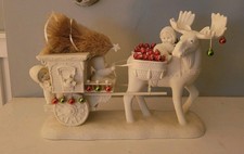 Vtg 2005 Dept 56 Snowbabies CHRISTMAS CARAVAN LTD. Edition 56.69475 Wagon Rare picture