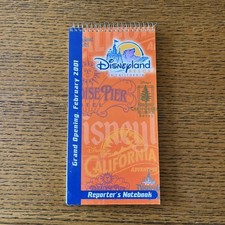 Disneyland California Adventure Grand Opening Reporters Book February 2001 PRESS picture