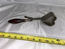 1925 John Manos Heart Shaped Ice Cream Scoop Extremely Rare picture