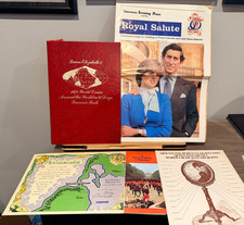1979 Queen Elizabeth 2 QE2 World Cruise Souvenir Book Hand Signed Ephemera Lot picture