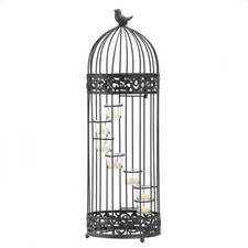 Zingz & Thingz French Country Collection Metal Tealight Candle Holder Stand picture