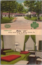 c1956 MOUNT UNION, Pennsylvania Postcard 