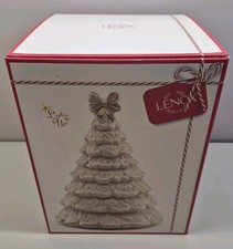 Lenox Brightly Shining Tree Lit Figurine Christmas Mantel Decor 8.5