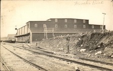 Macks Point Searsport Maine ME Phosphate Store House c1910 RPPC Postcard bhn picture