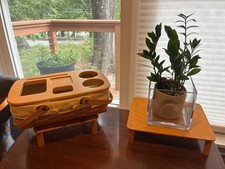 Longaberger 2000 Road Trip Basket With Protector And Lid And 8-way Divider picture