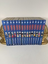 Ranma 1/2 Manga Series Complete Volumes by Viz Media Blue Spines English/ Read picture