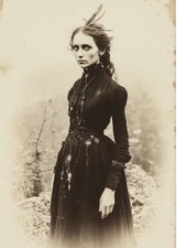 Vintage Appalachian Witch 4x6 Photo picture