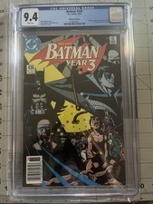 Batman #436 (1989) First Full Appearance of Tim Drake, Newsstand Edition 9.4 picture