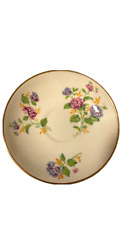 Duchess Fine bone china with flowers made in England Orphan Plate Gold trimmed picture