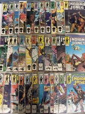 Further Adventures Indiana Jones #1-34 1982 Complete Lot Set Marvel F/VF *Y13 picture
