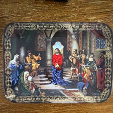 Bradford Exchange “Facing His Accusers” Christianity Plate Light of the World picture