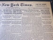 1938 JULY 18 NEW YORK TIMES - SPAIN OBSERVES WAR ANNIVERSARY - NT 6248 picture