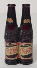 Pepsi Cola Soda Double Whistle VTG Advertising w/ Labels Bottle Shaped 3