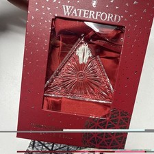 RARE 2016 WATERFORD CRYSTAL TIME SQUARE TRIANGLE 100 YEARS Wonder New Years Eve picture