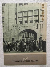 1941 Evansville College Bulletin Booklet Filled With Information & Photos IN picture