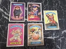 1986 Topps Garbage Pail Kids Cards Lot of 5 Gory Rory Haunted Hollis Mick Dagger picture