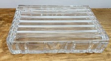 💥Tiffany & Co. ATLAS Roman Numerals Crystal Trinket Box Damaged picture
