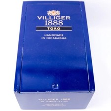 Villiger Toro 1888 Empty Wood Cigar Box 7.25