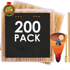 200 Cones Rolling Paper Natural Slow Burning Cones Rolling Paper 108Mm King... picture