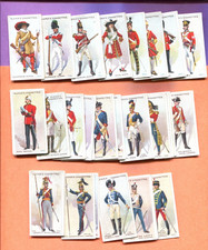 1914 JOHN PLAYER REGIMENTAL UNIFORMS 2ND SERIES 50 DIFFERENT TOBACCO CARD SET picture