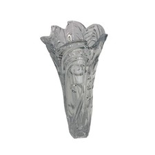 Czech Republic XL full lead crystal vase vintage 6037 14