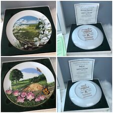 Set 6 - Royal Windsor Wildflowers of the South Collector Plates Southern Living picture