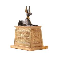 Egyptian Pharaoh Anubis (God of Mummification), Replica of Black Jackel 15cm/6in picture