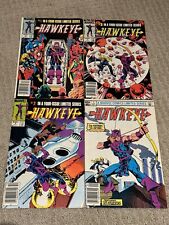 Hawkeye Limited Series 1-4 Complete Full Marvel Comics Mid Grade 1983 Newsstand picture