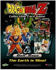 2002 Print Ad/Poster Dragon Ball Z Cell Saga Goku Vintage CCG TCG Art Ad picture