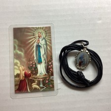 MEDAL OF LOURDES, MEDALLA DE LA VIRGEN DE LOURDES, MIRACLE FAVOR PROTECTION picture