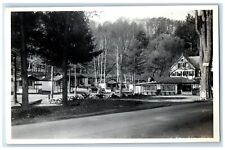 c1930's Quabbin Dining Room Car Scene Massachusetts MA RPPC Photo Postcard picture